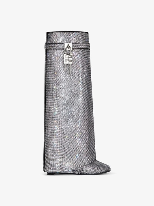"SHARK" Glitzer Boots