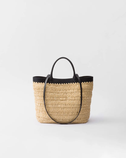 "PRD" Beach Woven Bag Midi