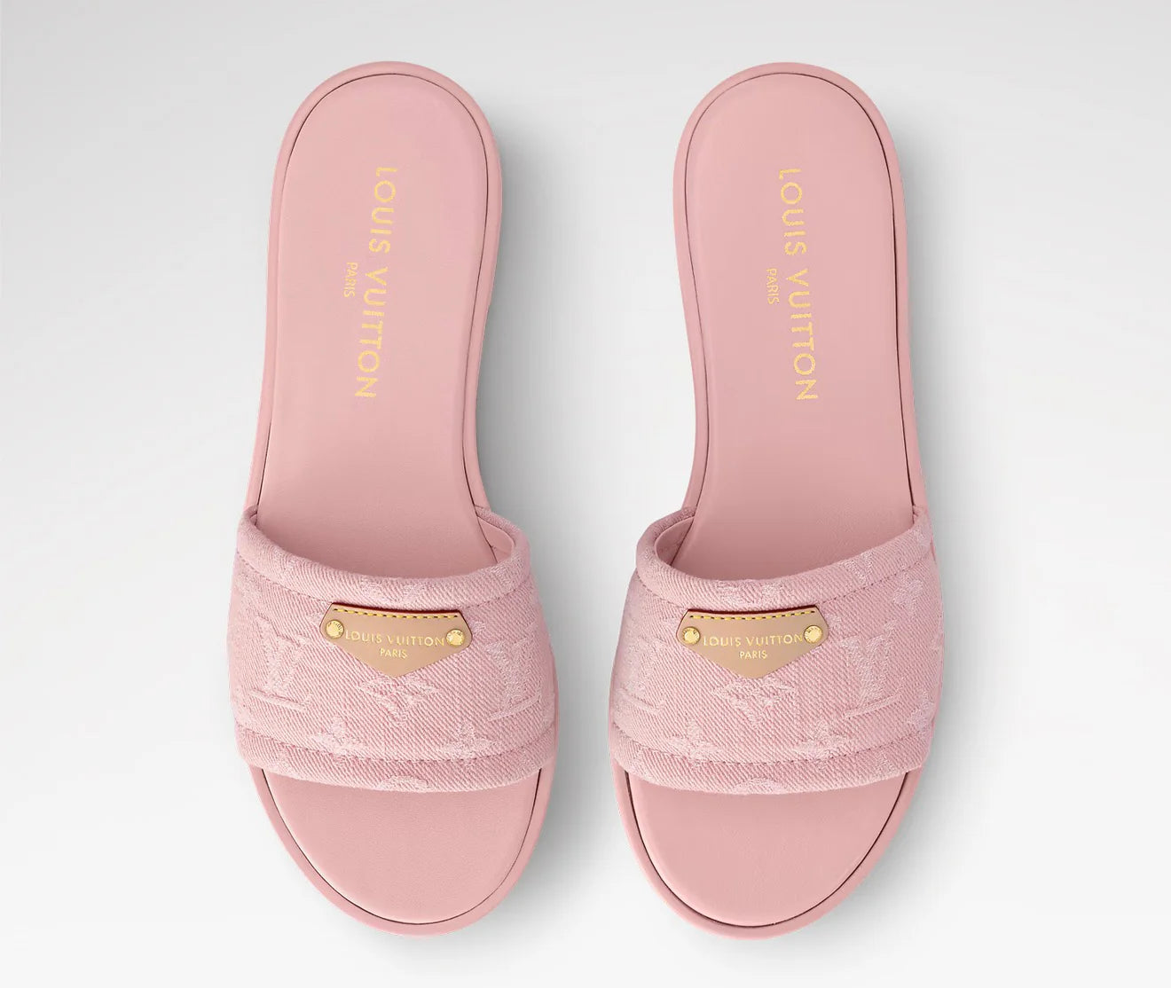 LV Denim Sandals