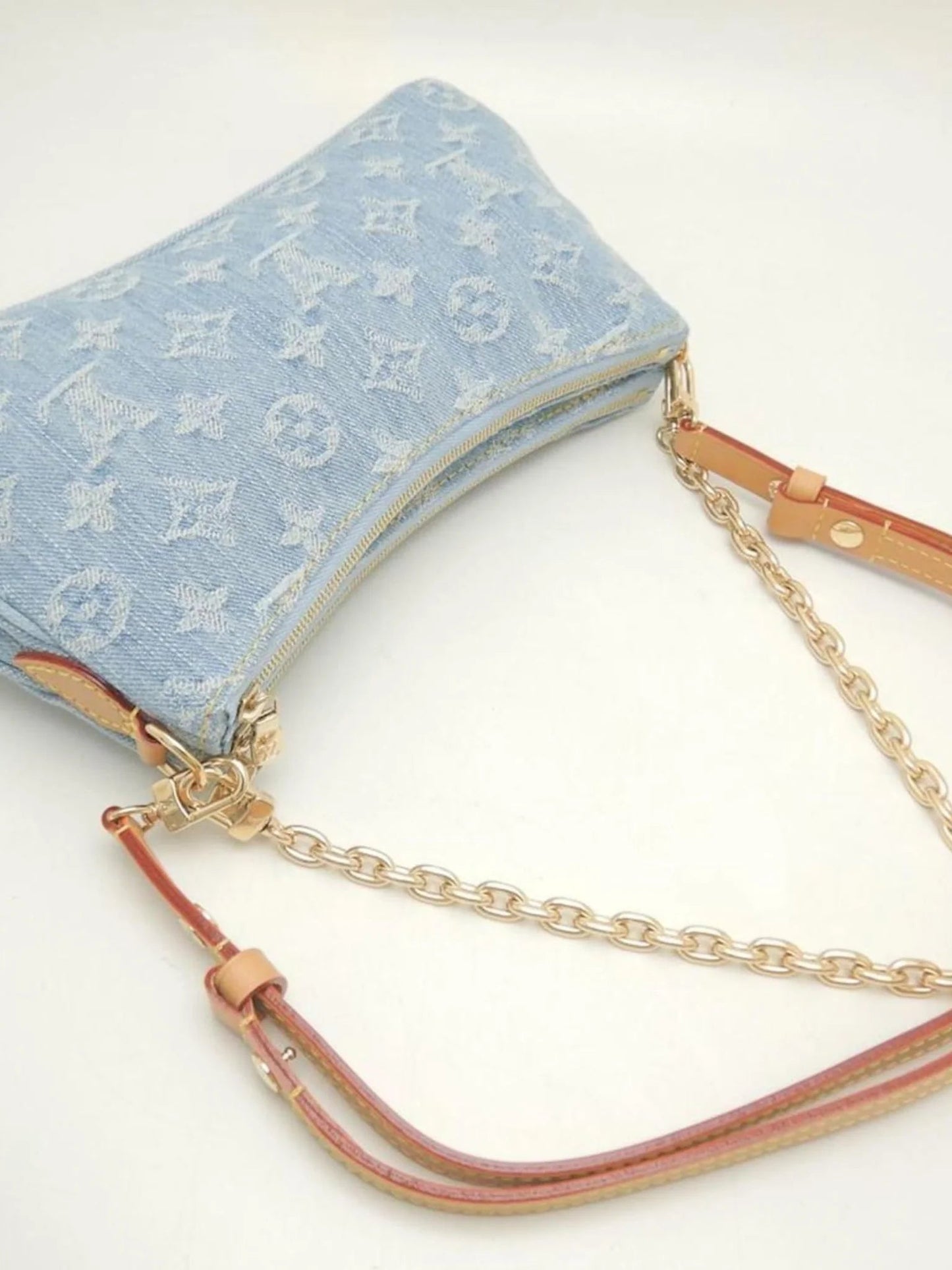 LV POCHETTE SKY BLUE