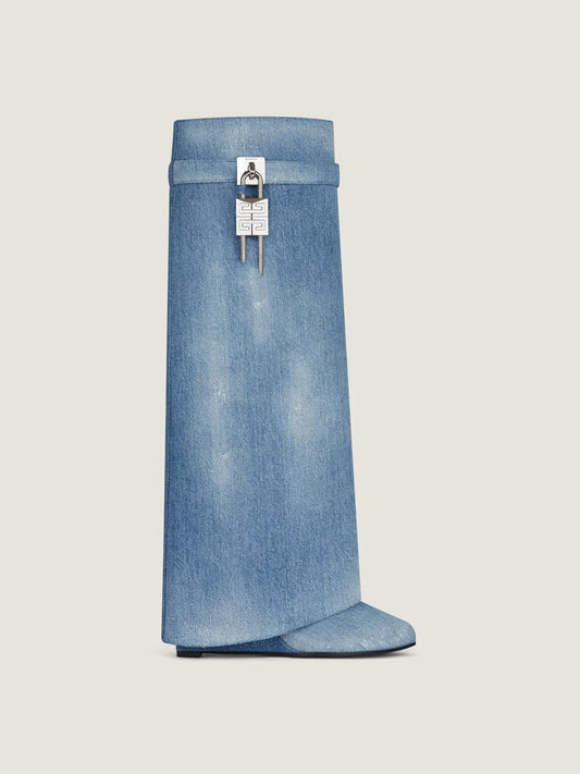 "SHARK" Boots Denim