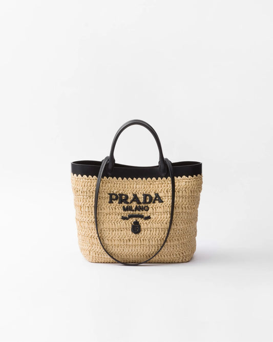 "PRD" Beach Woven Bag Midi