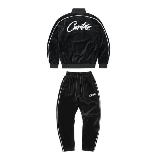 "CRTZ" Velour Tracksuit