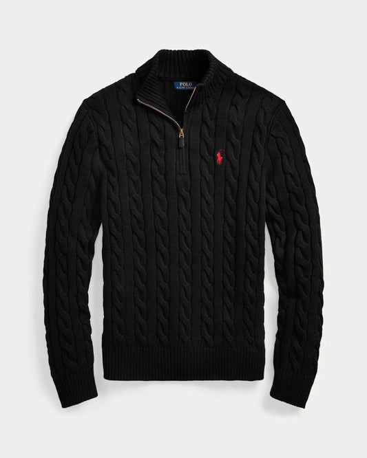 "RL" Knit Halfzip