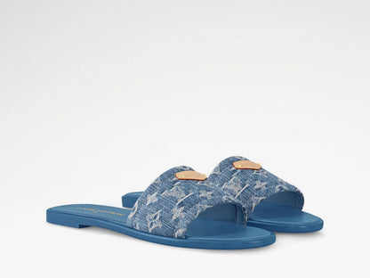 LV Denim Sandals