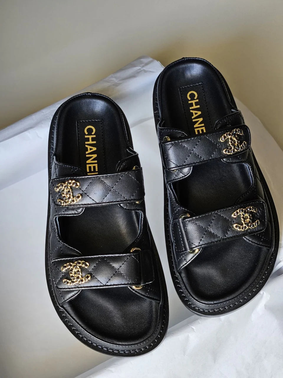 CC Black Strap Sandals