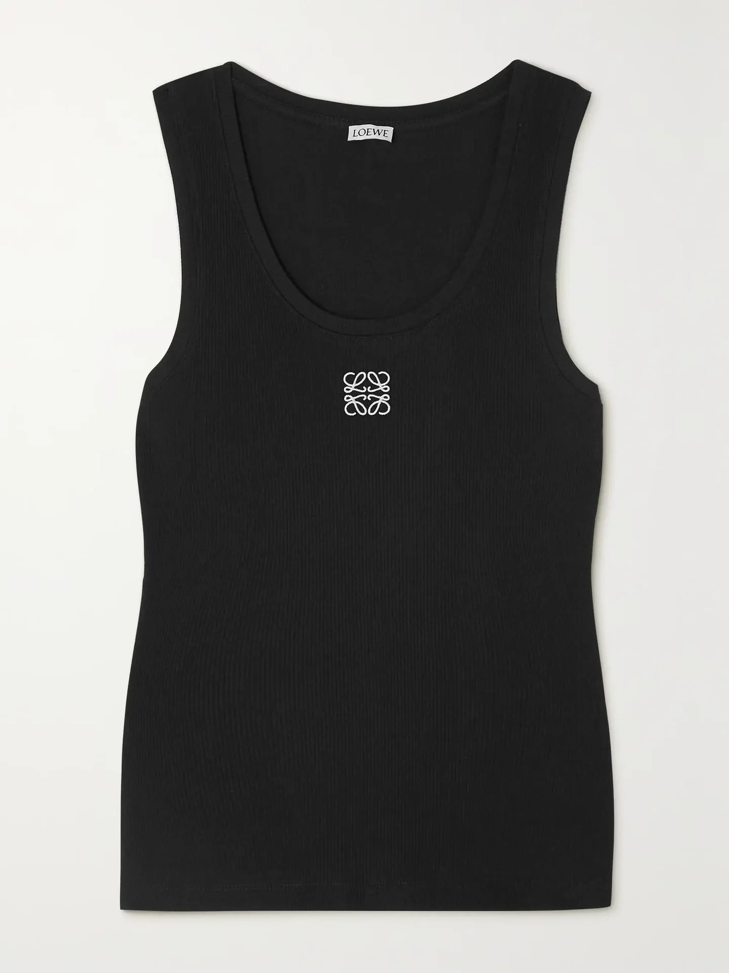 "LÖW" Top Black/White